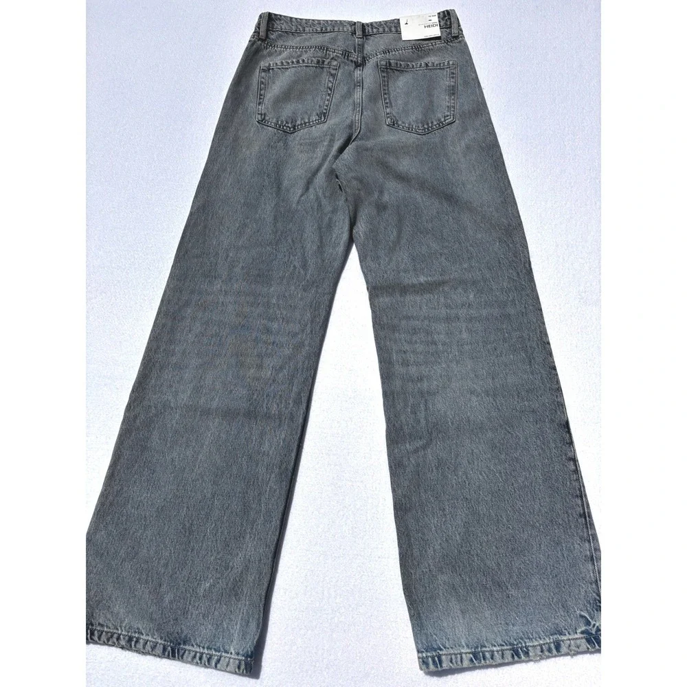 Dynamite Denim Heidi High Rise Wide Leg Jeans Silverthorne Blue Size 10 30R NWT